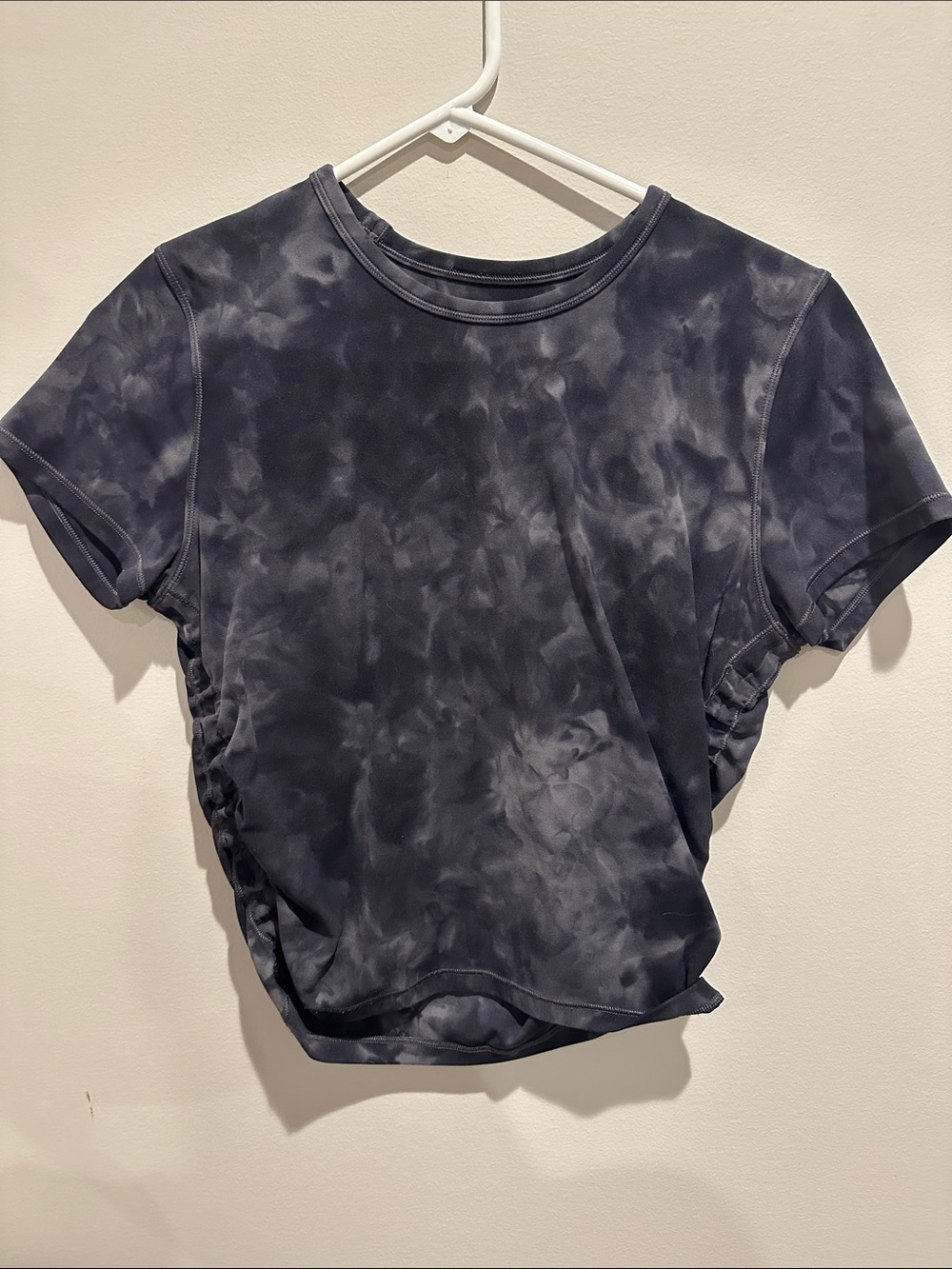 Lululemon tie-dye Short Sleeve Crewneck Top - Charcoal